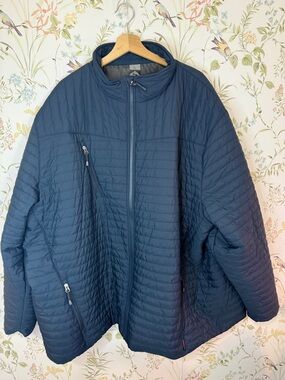Men’s Storm Creek Navy 5XL Heat Insulated Jacket